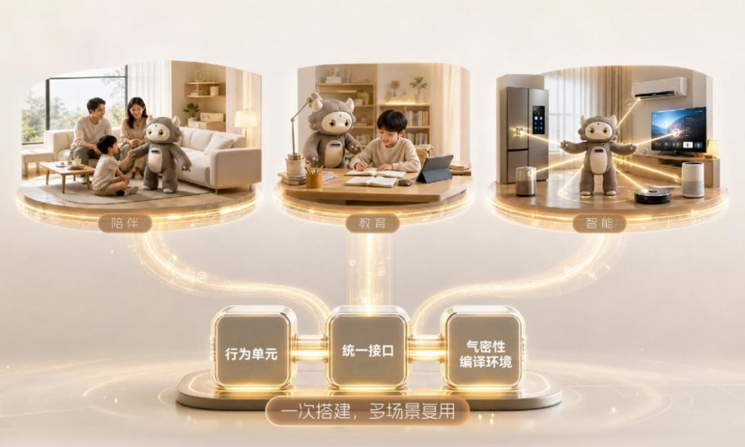 硬氪首发 | 一台80cm高的毛绒人形机器人,配一套面向未来的自研OS系统